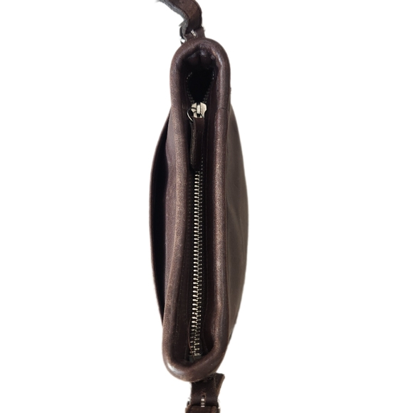 Vintage 90s Coach 9062 Leather Brown Crossbody Bag, Womens OS - Picture 6 of 12